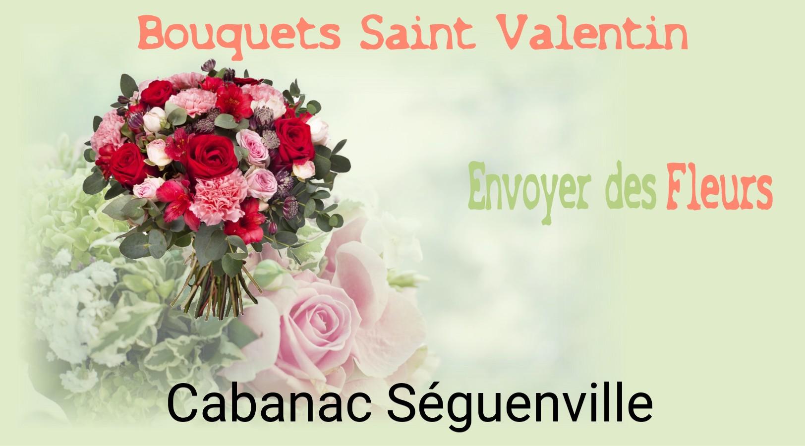 Roses de Saint-Valentin livrées à Cabanac-Séguenville